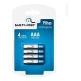 Pilhas Recarregáveis Aaa 1000mah 4 Unidades Cb050 Multilaser