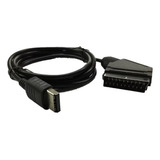 Cable Scart De 1,8 M/6 Pies Para Dreamcast Para Cable Scart