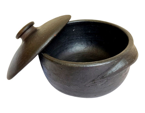 Caçarola Panela Wok Barro 1 Litro Modelo Capixaba Rustica