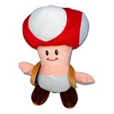 Peluche De Personaje Clásico Toad De Super Mario Bros #2