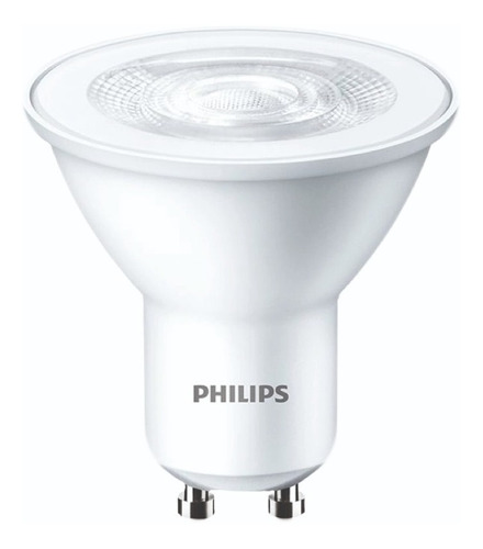 Lampara Led Dicroica Gu10 Philips 3.8w = 50 W Fria Calida