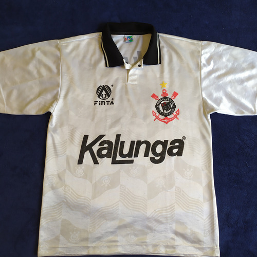 Camisa Corinthians 1992 A 1994 Original Finta Kalunga Tam G