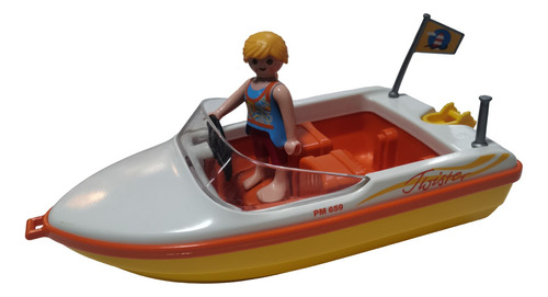 Playmobil 4144 Lancha De Vacaciones Summer Fun Bote Barco
