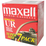 Cintas De Casete Maxell Ur-90, Para Grabación, 90 Min, X7