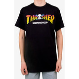 Polera Thrasher Skate Aws Spectrum Tee Magazine | Laminates