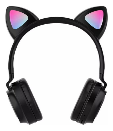 Audífonos Inalámbricos Bluetooth Orejas Gato Niña