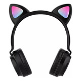 Audífonos Inalámbricos Bluetooth Orejas Gato Niña
