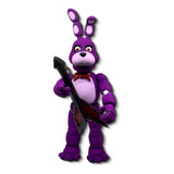 Muñeco Bonnie Morado Five Nights At Freddy Articulable Y Luz