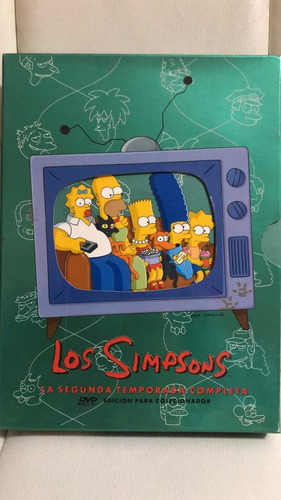 Los Simpson. Temporada 2. Dvd Box Set Original Nuevo