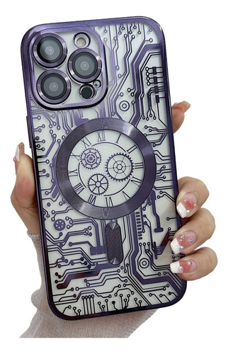 Funda Protectora De Patrón De Circuito Para iPhone