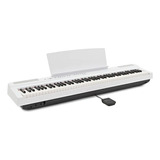 Piano Digital P125a Yamaha, 88 Teclas Compacto Y Sofisticado