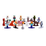 Pack 20 Mini Figuras 1.65 Minecraft Metalfigs 31431 Jada