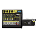 Consola Potenciada Skp Vz60 Ii 6 Canales 1600 W Graba Usb Eq