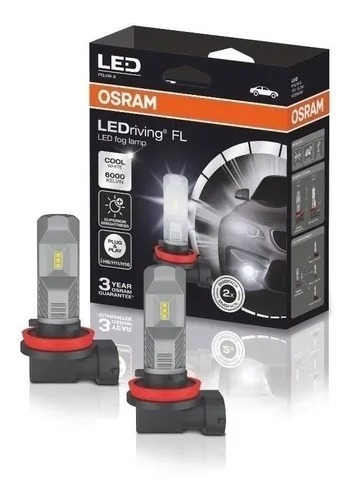 Cree Led H8/h11/h16 Osram Led Socket Antinieblas X 2 Unid.