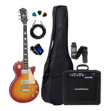 Kit Guitarra Strinberg Lps230 Css Fosco Capa Cubo+acessórios