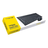 Teclado Y Mouse Inalámbrico Kit Twolf Incluye Baterias