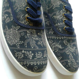 Tenis Tela Estampada Azteca Suela Caucho Generic Surplus 