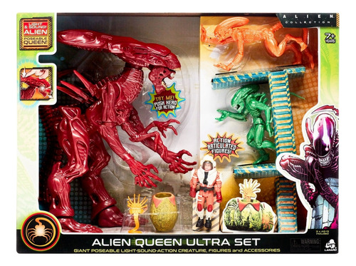 Alien Queen Ultra Set Figuras Acción Sonidos Exclusivo 