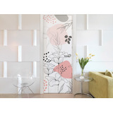 Vinilos Para Puertas Flores Rosa Medida 70x200