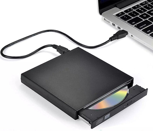 Unidad Quemadora Externa Slim, Cd, Dvd-rw Portable Usb 2.0