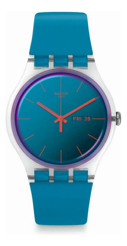 Reloj Swatch Polablue So29k702 Original Agente Oficial