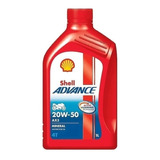 Aceite Shell 4t 20w 50 Sl Jaso Ma Mineral - Motomil 