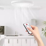 Lámpara De Techo Led Con Ventilador Integrado (blanco Frío)