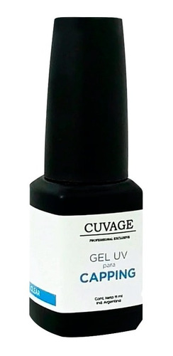 Cuvage Esmalte Kapping Gel Uv Nivelador Capping Clear 