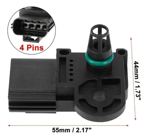 Sensor Map Mazda 3 Mazda 5 Mazda 6 Cx-7 Mx-5 B2300 Su13450   Foto 2