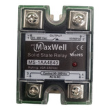 Rele Estado Solido Maxwell Ms-1aa4840