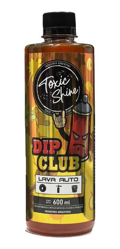 Toxic Shine Dip Club Shampoo Ph Neutro Ideal Autos Ploteados