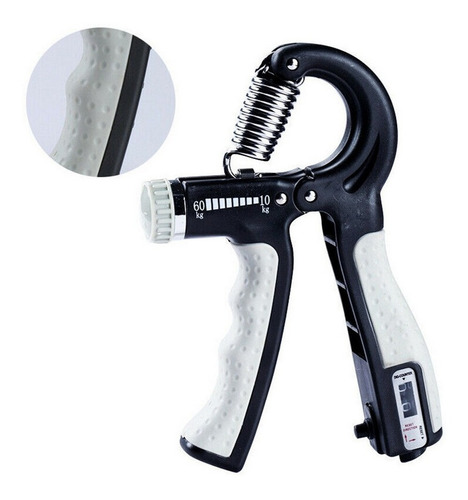 Hand Grip Mão Profissional C/ Contador Ajuste Peso Até 60 Kg