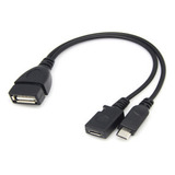 Fuente De Alimentación Externa Cable De Datos Micro Usb Otg