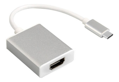 Adaptador Usb Tipo C 3.1 Transforma P/ Porta Hdmi 4k Ultra 