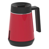 Bule Térmico Tramontina Exata Em Aço Inox Vermelho 300 Ml