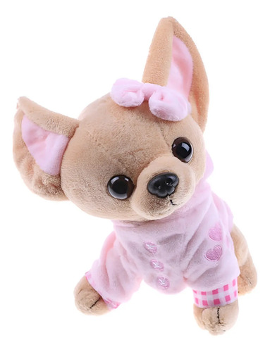 Hermoso Perro Chihuahua Perrito Peluche Ratonero Ratón Amor
