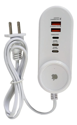 Adaptador Compatible Lightning Tipo C Usb Multipuerto 25w