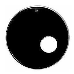 Parche Remo - Ebony Sound - Hole - 22 Pulgadas - P/bombo