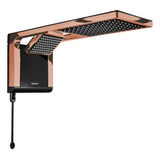 Ducha Lorenzetti De Acqua Duo Ultra Black Rose Gold, Color Negro/oro Rosa, Potencia 5500 W 127 V