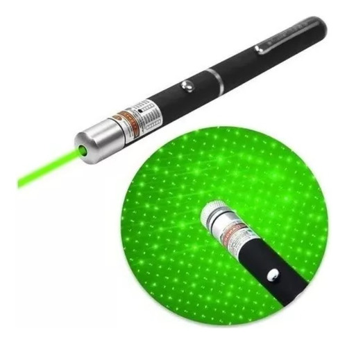 Puntero Laser Verde Potente Alcance 9 Km Se Ve Haz Funda