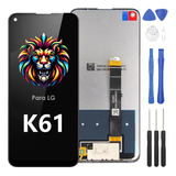 Pantalla Display Touch Lcd Para LG K61 Lm-q630 Negro+regalo