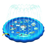 Piscina Alfombra Lanza Agua Inflable