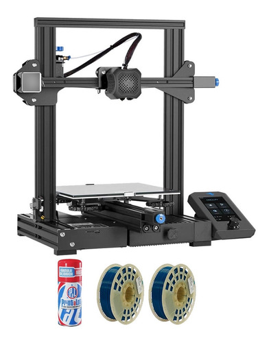Impresora 3d Creality Ender-3 V2 + 2kg Filamento Pla + Spray