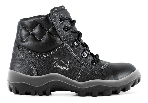 Bota Botina Masculina Segurança Miura Safetline Preto