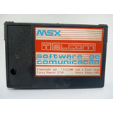 Cartucho Msx Software De Comunicação Telcom 