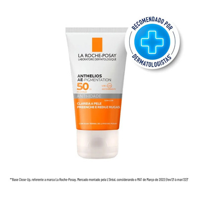 Protetor Solar Facial Anti-idade Fps50 Sem Cor 40g La Roche-Posay | Parcelamento sem juros