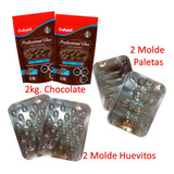 Pack Paletas Conejitos De Pascua - Chocolate