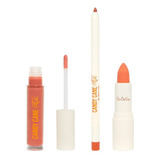 Set Para Labios Candy Cane Cutie Bebella Cosmetics