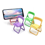 Paquete 100 Soportes Para Celular Silla Plegable Colores