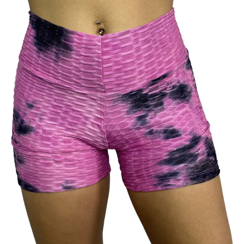 Calzas Por Mayor 3 Calzas Levanta Cola Short Push Up Mujer 